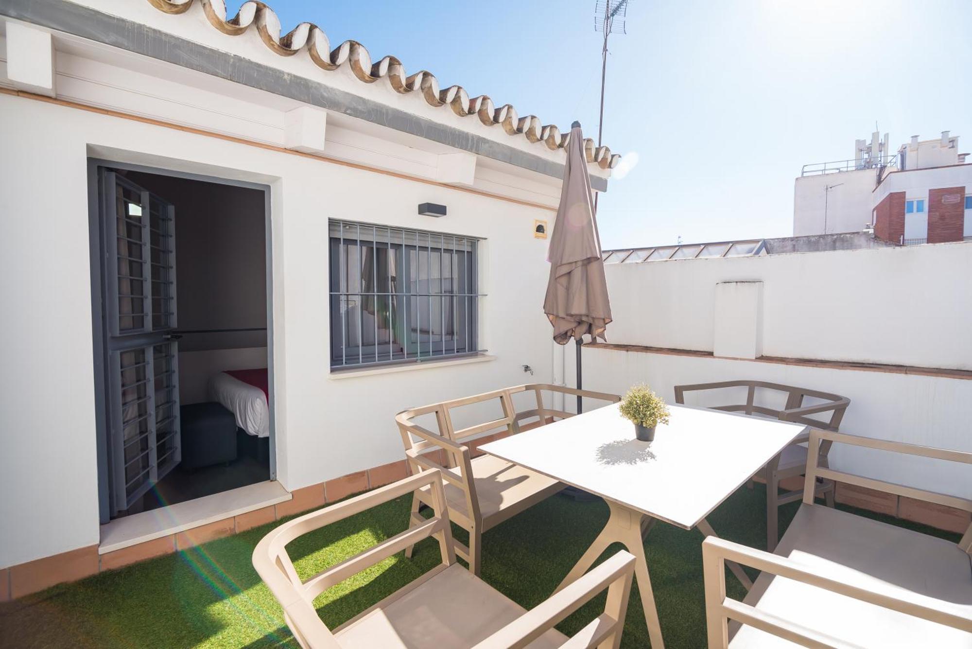 Ferienwohnung Plaza De Armas Sevilla Exterior foto